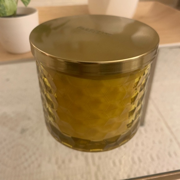 NWT PartyLite Honey and Amber Scent Candle - Picture 3 of 11